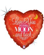 Love you to the Moon and Back Balloon