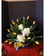 Funeral Flowers of Tulips