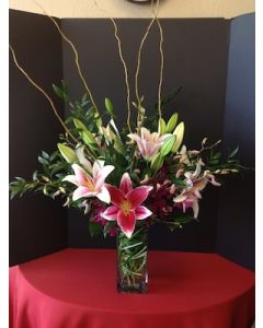 Lilies and Orchids