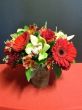 Bouquet with Shades of Red