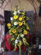 Funeral Flowers with Sunflowers and Daisies