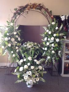 A Set of Funeral Flowers