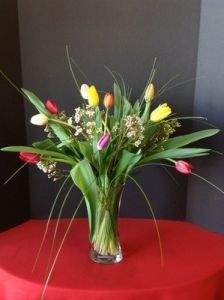 Delightful Surprise -  Tulips Arrangement