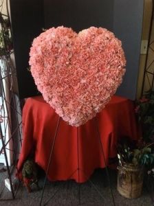 Funeral Flowers Full Heart 