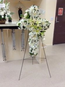 Funeral Flowers Serenity Cross 